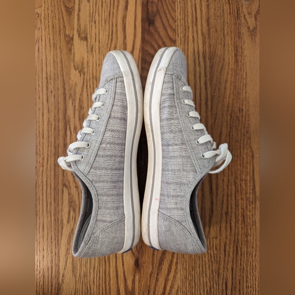 Keds Women's Kickstart Chambray Stripe Linen Sneaker - Picture 5 of 7